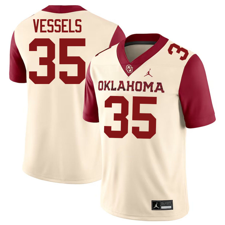 Billy Vessels Oklahoma Sooners Jersey,Oklahoma Sooners Football Uniforms,Jersey-Cream